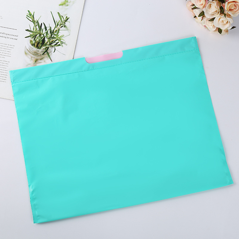 Plastic drawstrap EVA frosted packaging bags for clothing handbags, creative shopping cosmetic gift bags are available upon request pic 4