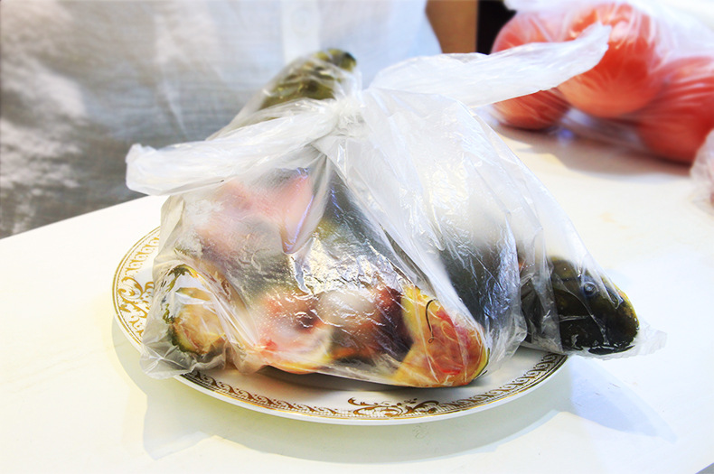 生鲜连卷袋增厚保鲜袋平口式促销装背心食品袋食物保鲜大中小组合详情14