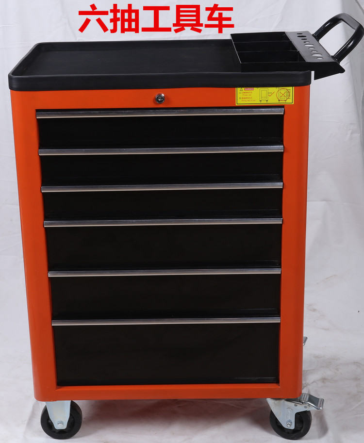 移动工具车手推带7抽屉移动汽修工具车手推车多功能车间工具柜详情12