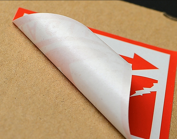 Fragile label English self-adhesive sticker in stock. Fragile label facing up, do not press. Express fragile item warning label pic 10
