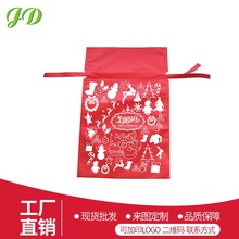 In-stock buckled non-woven fabric bags, blank folding heat-pressed handbags, high-end non-woven fabric shopping bags with printed logos pic 3