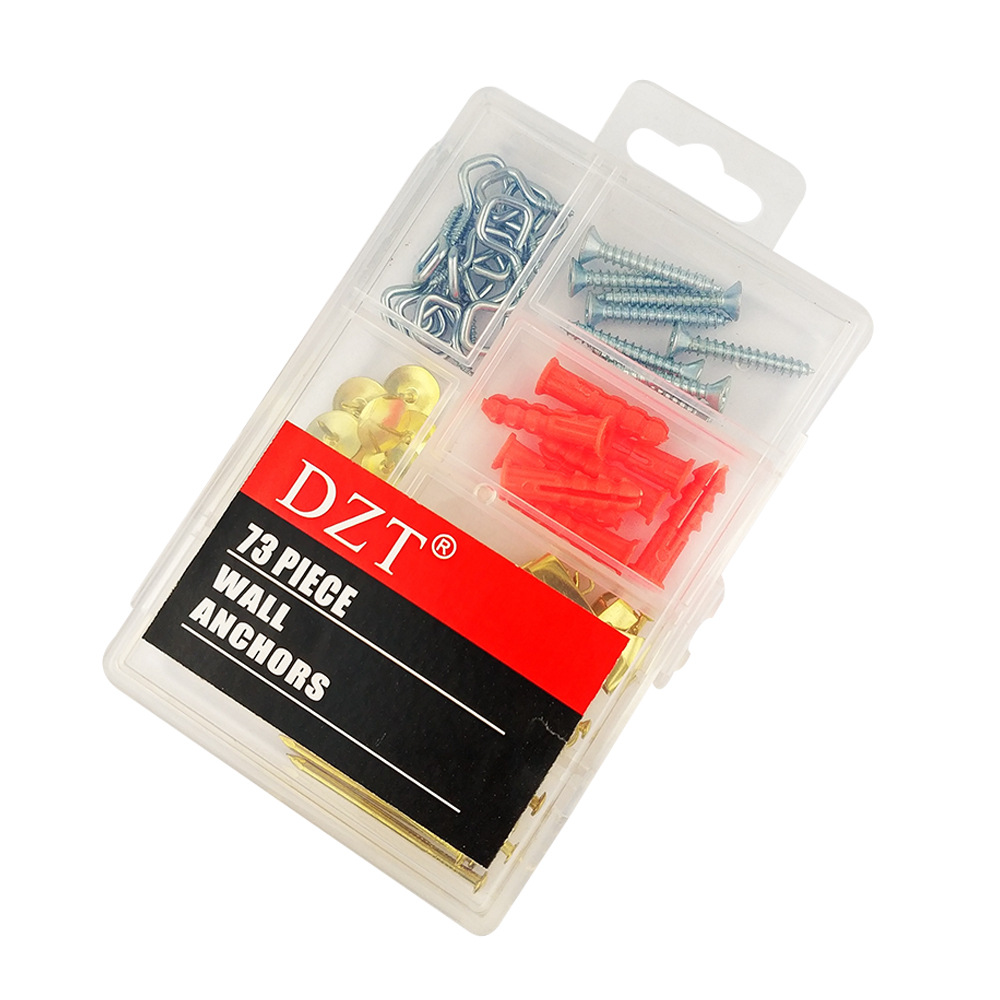 Expansion tube WallAnchors, wall anchors, expansion screws, multi-specification small hardware accessories set pic 36