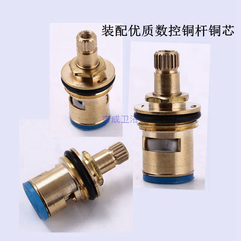 南安水暖厂家直销铜单冷洗脸盆水龙头单孔快开98面盆龙头详情4