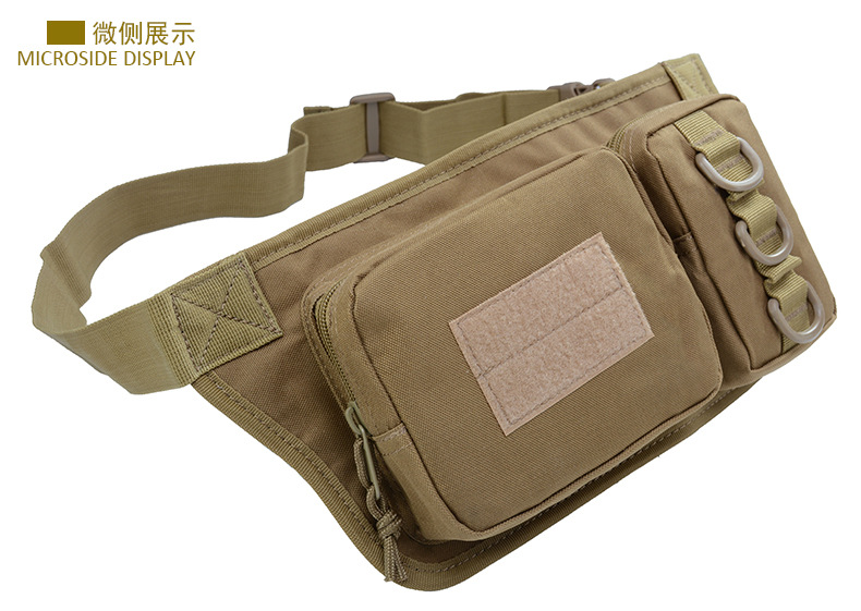 Yitu Erlian Waist Bag, Outdoor sports waist bag, coin Purse, camouflage multi-functional waist bag, mobile phone waterproof bag pic 11