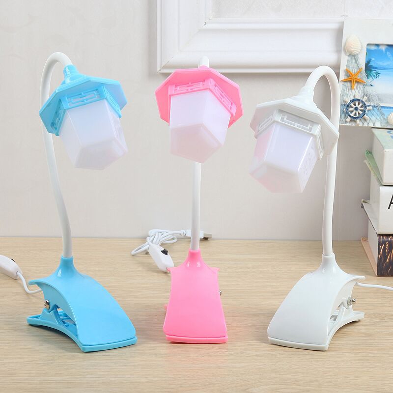 The new USB desk lamp, creative clip lamp, bedroom bedside lamp, student eye-protecting study desk lamp gift is selling well pic 14