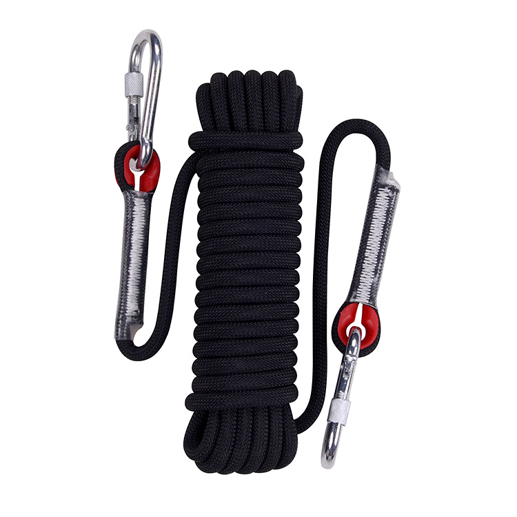 Cross-border discount: Reflective outdoor climbing rope, nylon rope, climbing rope, survival rope, rappelling rope, polyester mountaineering safety rope pic 17