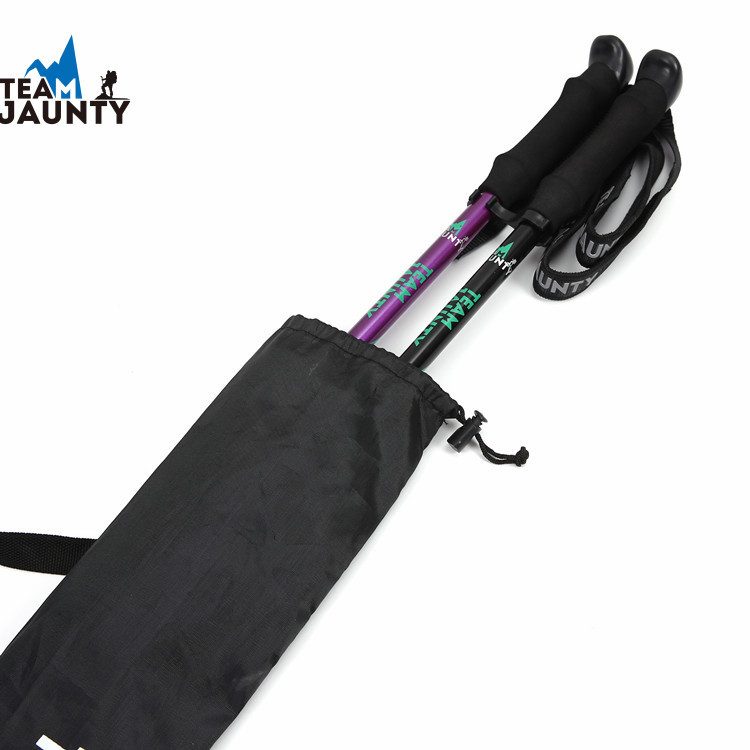 Outdoor hiking stick back bag, three-section or four-section straight handle and curved handle double-fitting storage bag, hiking stick hand-held bag in stock pic 2