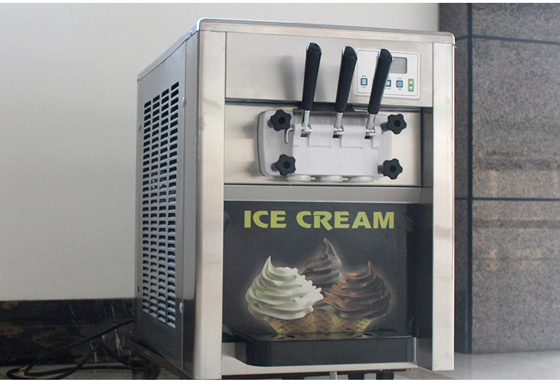 BQL-818T commercial ice cream machine, desktop soft ice cream machine, ice cream machine, ice cone machine pic 5