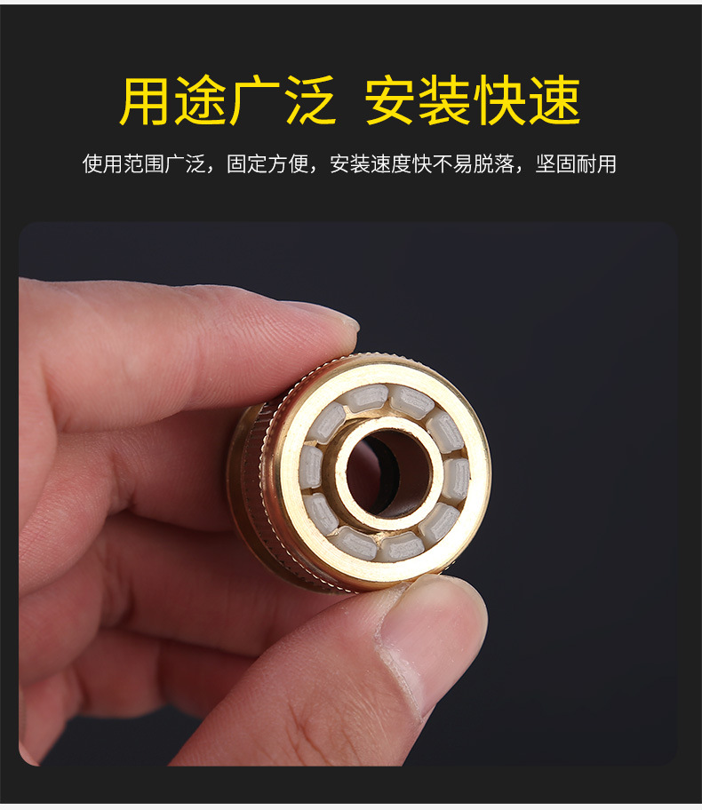 厂家供应铜新款标准接4分内牙水管接头量大从优详情5