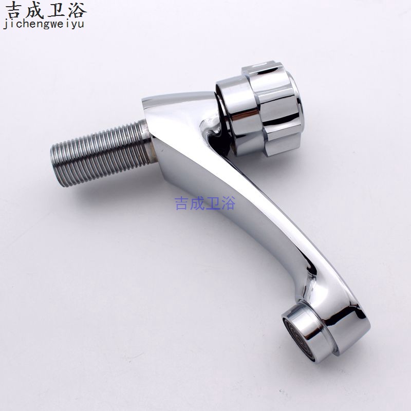 南安水暖厂家直销铜单冷洗脸盆水龙头单孔快开98面盆龙头详情5