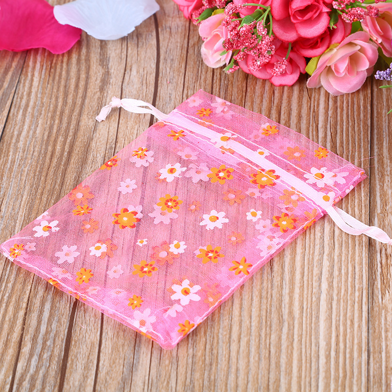 大量供应现货素色纱袋7*9CM 首饰袋批发 二十多种颜色可选详情13