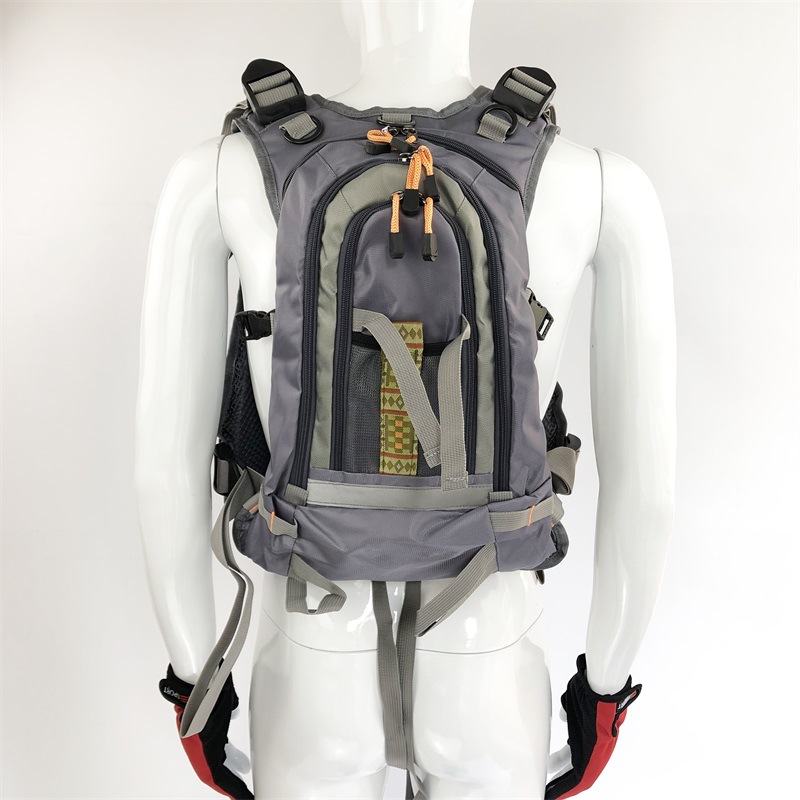 Fishing vest + life jacket + backpack, multi-functional life jacket, fly fishing backpack with multiple pockets pic 27