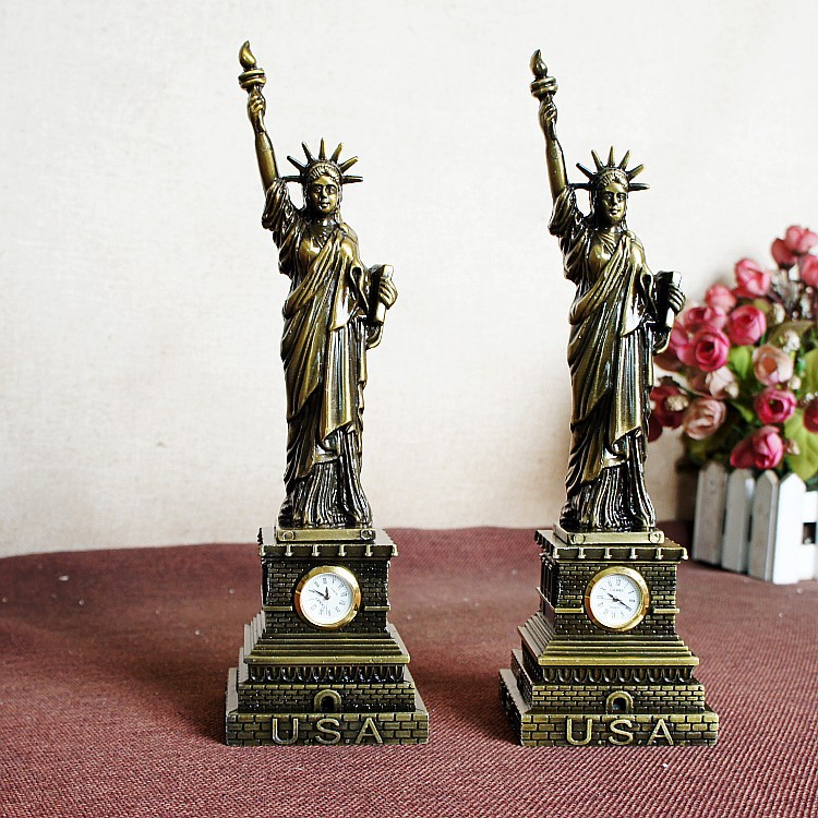 Creative metal handicrafts, American home craft ornaments, Statue of Liberty model ornaments in multiple sizes pic 24