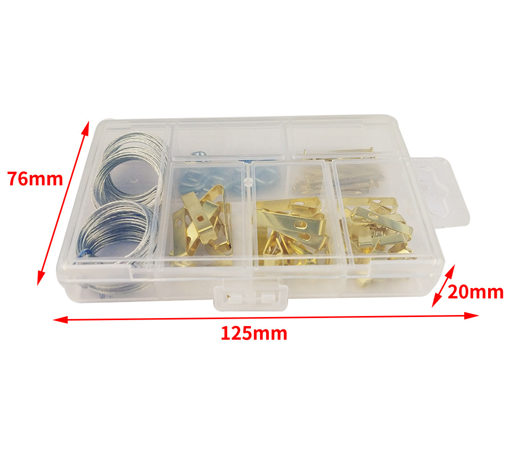 Expansion tube WallAnchors, wall anchors, expansion screws, multi-specification small hardware accessories set pic 27