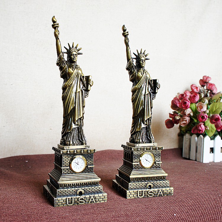 Creative metal handicrafts, American home craft ornaments, Statue of Liberty model ornaments in multiple sizes pic 22