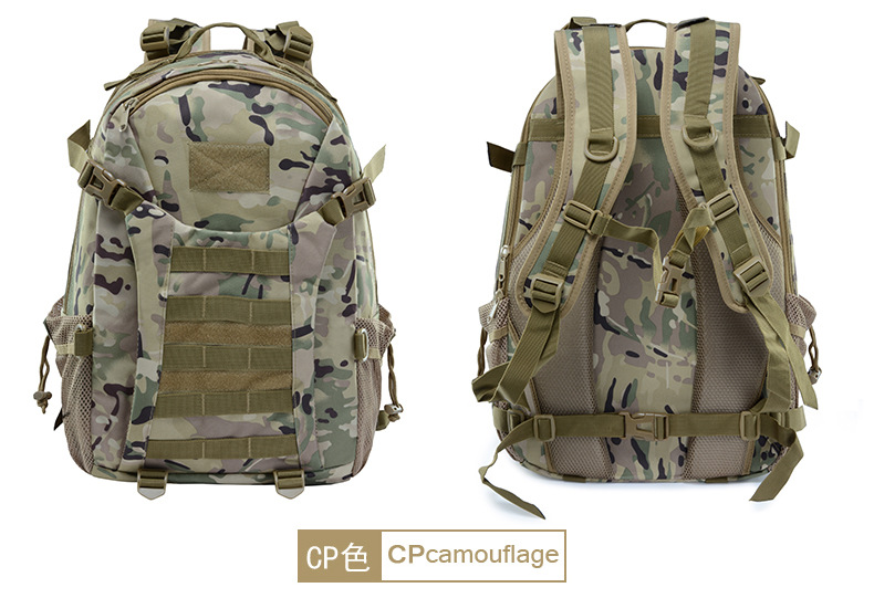 Yitu Leisure Travel Waterproof Camouflage Backpack for Men, large-capacity sports outdoor Tactical Badminton backpack pic 31