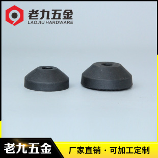 直供尼龙铝合金拉手 黑色银色明装拉手柜门把手工具箱提手U型把手详情4