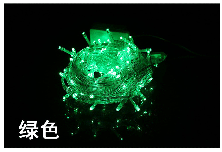 Outdoor LED string lighting project, starry sky Christmas festival decorative lights, wedding room decoration bare light string lights pic 16