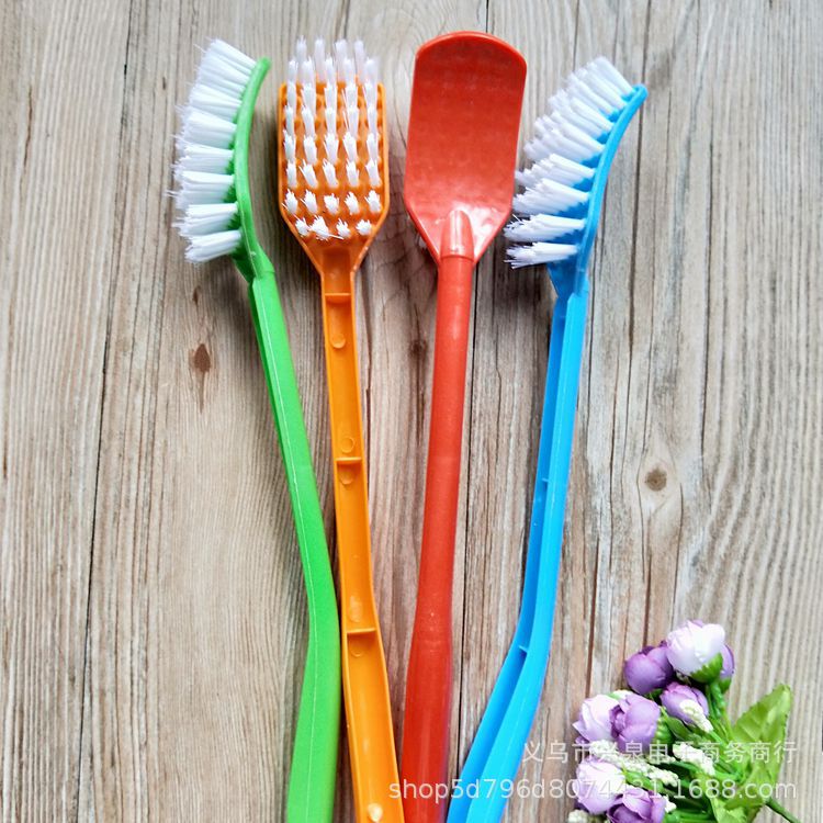 【 Zone 3-7 】 Toilet brush 360 yuan per box, plastic square head toilet cleaning brush, toilet hygiene brush, one-yuan hot product wholesale pic 7