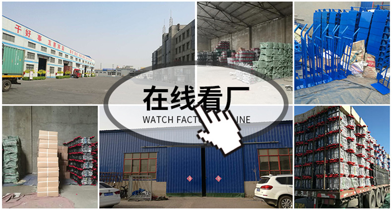 Hand-pulled cart, supermarket shopping cart, elderly grocery shopping cart, stair-climbing cart, three-wheeled folding trolley, trolley, small trailer pic 1