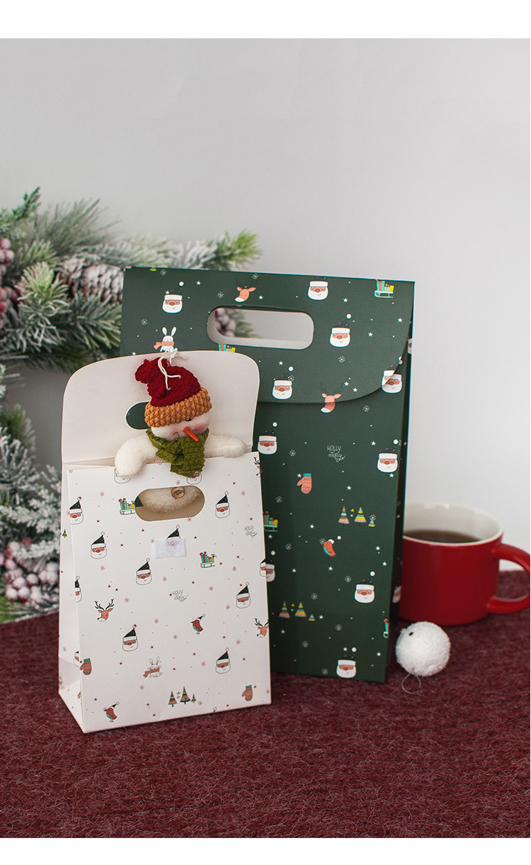 Senyu Ye Christmas Gift Box, Candy Box, gift Candy bag, hand-held flip-top souvenir box bag pic 12