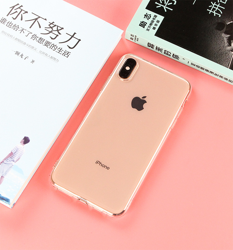 适用透明14苹果15 11Pro Max XR 13手机壳iPhone8软硅胶XS保护套X详情12