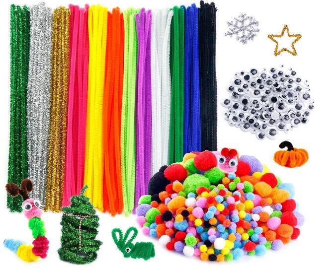 多规格超密扭扭棒玩具幼儿园DIY益智制作毛绒条儿童手工材料配件详情27