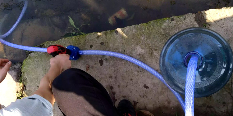 手电钻水泵 微型自吸泵 直流抽水机 自吸式离心泵 家用小型抽水泵详情12