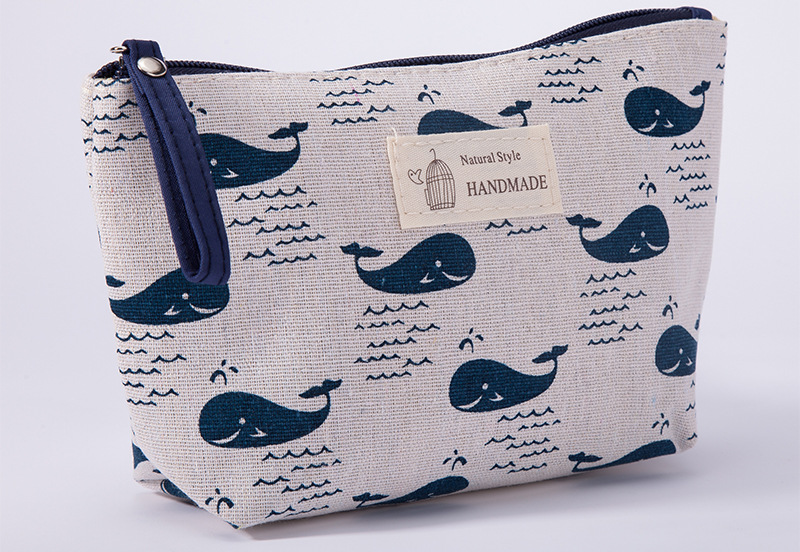 多功能帆布卡包钥匙包手机包洗漱包 布艺拉链零钱包化妆品收纳包详情12