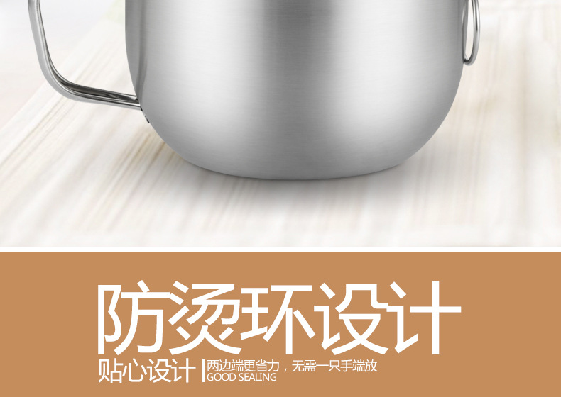 无磁不锈钢创意泡面杯带盖米饭碗日式汤碗大号加厚方便面碗详情16