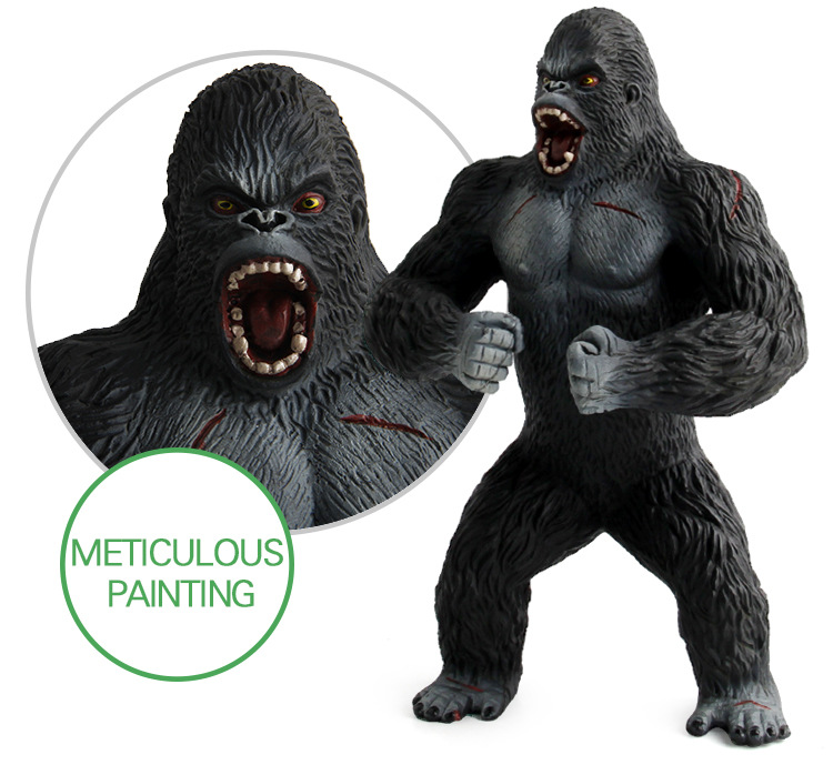 跨境外贸仿真科教动物模型黑猩猩野生猩猩玩具动植物仿真教具详情15