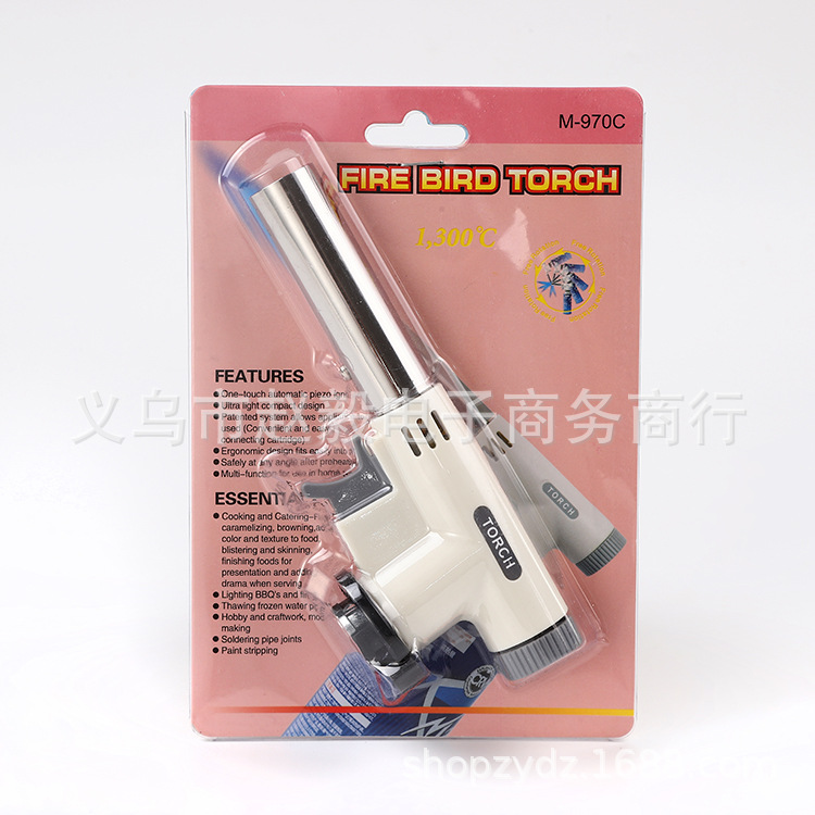 970新款卡式喷枪 喷火 枪  便捷喷枪/焊枪/烘焙喷枪头详情1