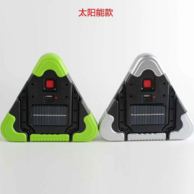 Cross-border dry battery LED traffic warning lights, construction signal lights, portable COB work lights, and car emergency lights pic 6