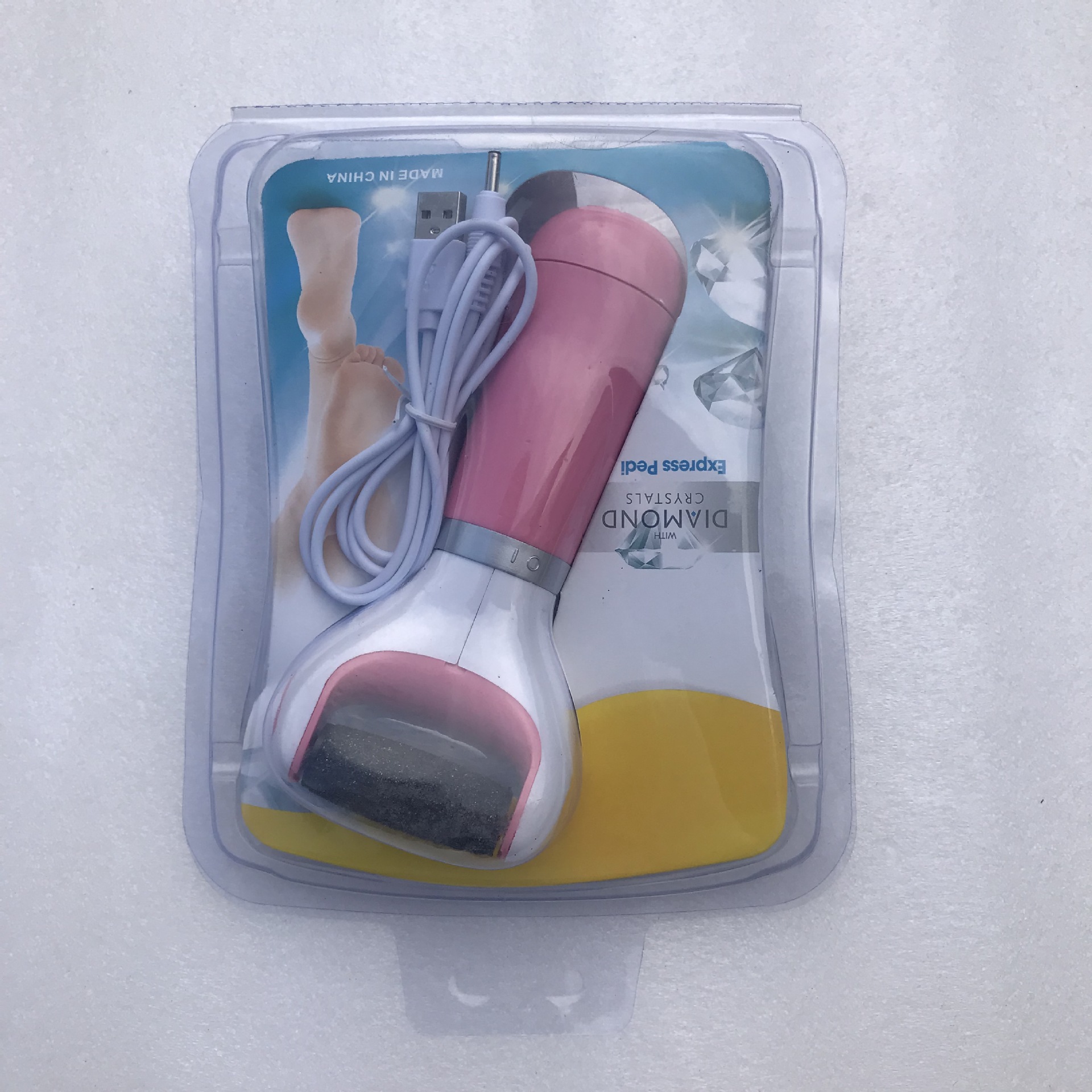 Wholesale foot care devices, electric foot scrubs for removing dead skin and keratin, household electric foot scrubs, one-piece consignment pic 3
