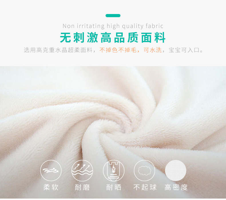 BBSKY可爱婴儿卡通动物手摇棒毛绒布艺公仔玩具适合宝宝早教启蒙儿童礼物详情6