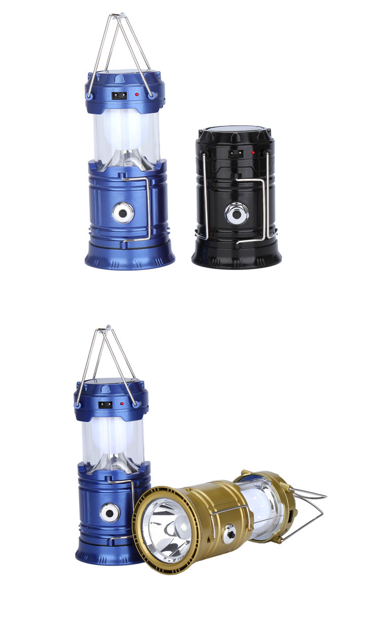 2017 new multi-functional camping lamps, outdoor products, lighting horse lamps, solar camping lamps, best-selling tent lamps pic 5
