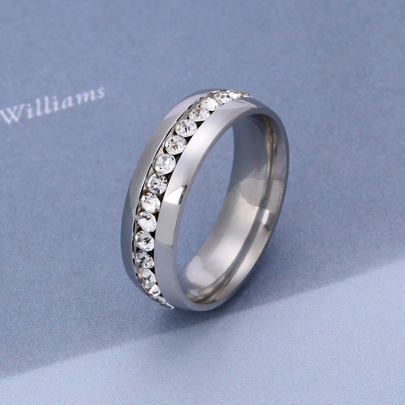 跨境热卖钛钢戒指小众单排水钻镶钻精美戒指不锈钢饰品厂家直供详情16