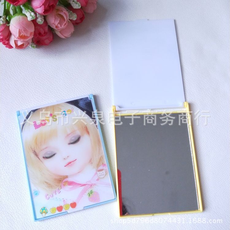 【 Zone 3-10 】 Blinking glasses: 60 yuan per box, 600 yuan per case. 3D blinking glasses for cartoon characters, portable makeup mirror, folding mirror, double-sided mirror: 1 yuan pic 4
