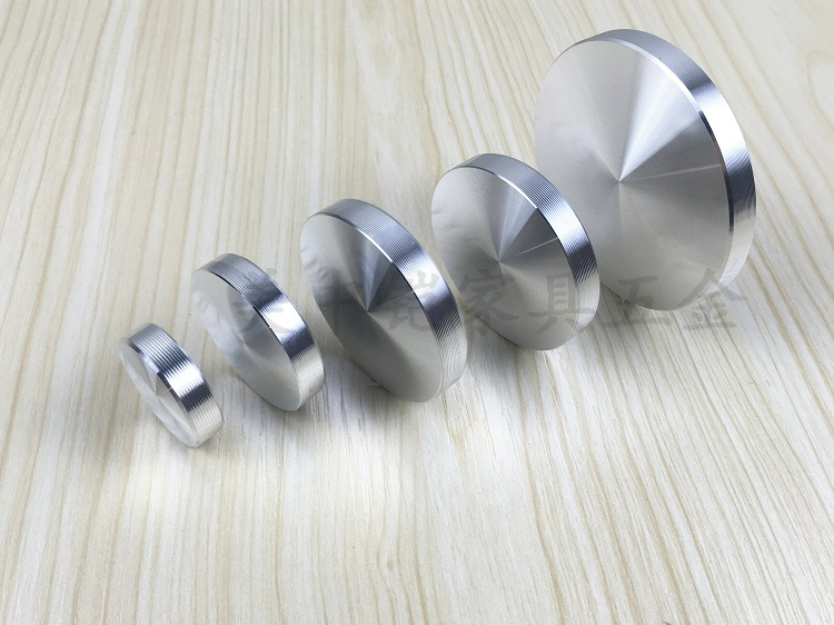 Cabinet base accessories/Solid aluminum discs for glass tables and coffee tables/Round decorative discs/Decorative discs for KTV coffee tables pic 4