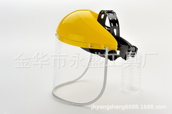 厂家直销防护面罩PC面屏钢丝面屏豪华内衬有CE证书可更换面屏详情1