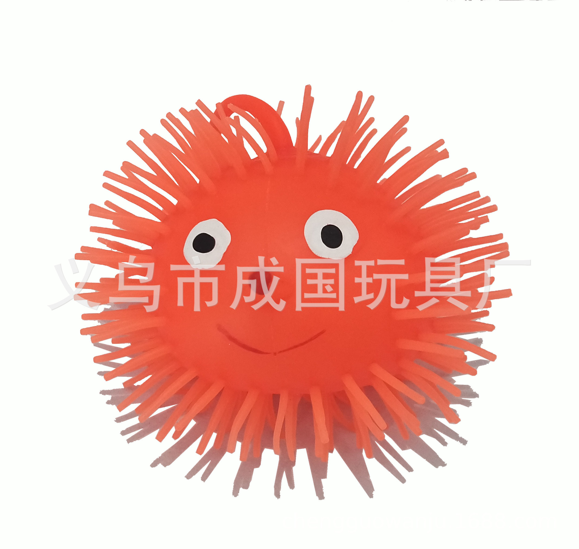 厂家供应 5号长毛闪光毛毛球 外贸夜光弹力佳儿童玩具发光详情5