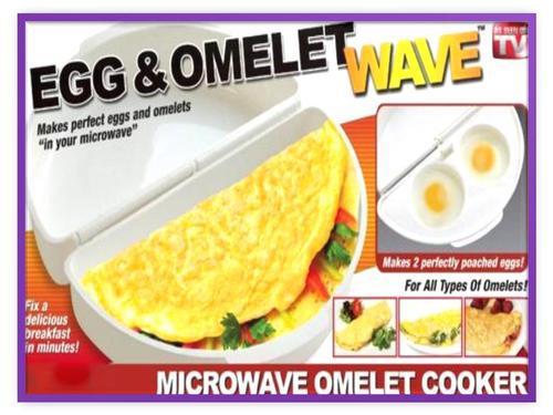 TV产品厂家直销EGG&OMELET WAVE 微波炉蒸蛋盘 煎蛋器 煮蛋器模具详情2