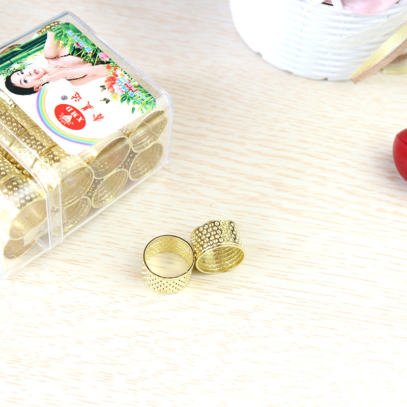 盒装顶针 针箍 缝纫工具 顶戒 缝纫附件 一元百货批发详情9