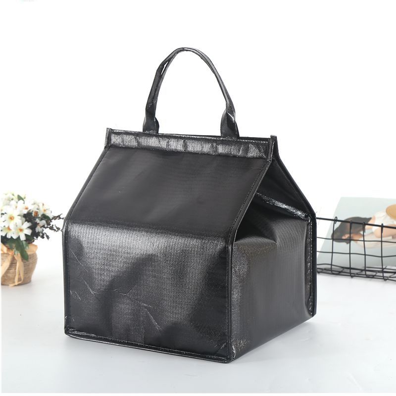 Waterproof coated hand-held 6-inch, 8-inch, 10-inch, 12-inch champagne gold birthday cake refrigerated and insulated bags in stock for wholesale pic 10