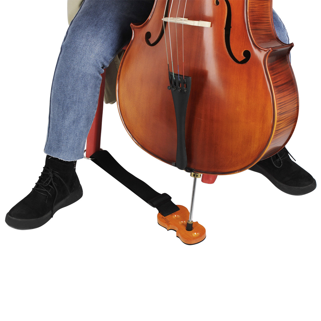 Aston Villa cello anti-slip mat, nylon solid wood anti-slip belt, violin accessories, anti-slip plate, anti-slip plate pic 11