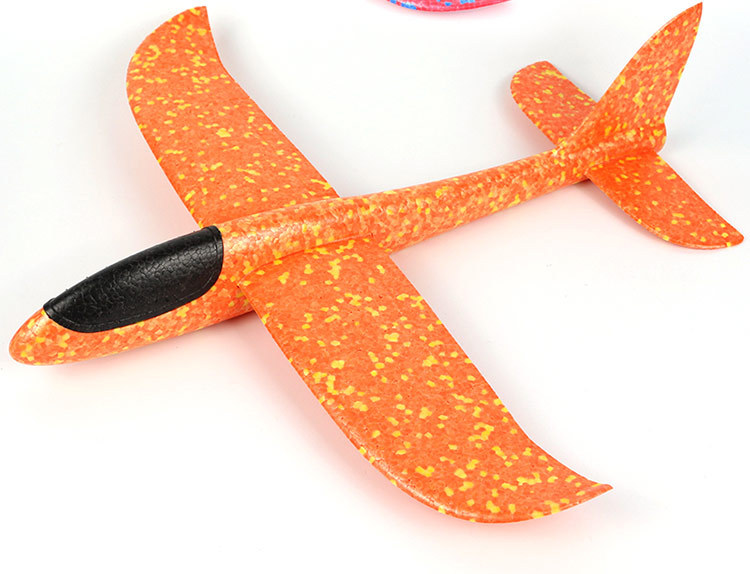 手抛泡沫软飞机48cm耐摔滑翔机模型EPP超轻材质儿童户外玩具批发详情11