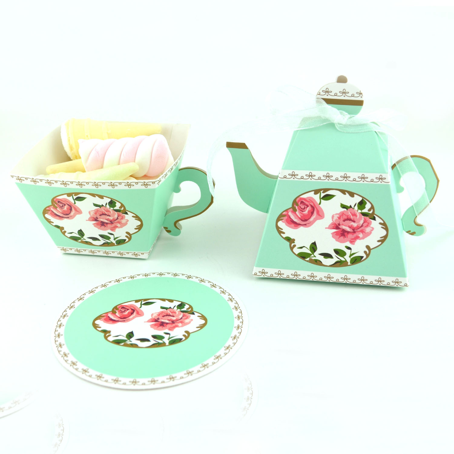 Creative European-style teapots, wedding candy boxes, spring candy boxes, gift boxes, wedding candy boxes, wedding candy packaging boxes wholesale pic 15