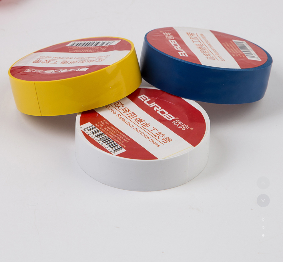 International electrical tape, pvc waterproof tape, electrical tape, flame-retardant selected high-temperature resistant black insulating tape pic 8