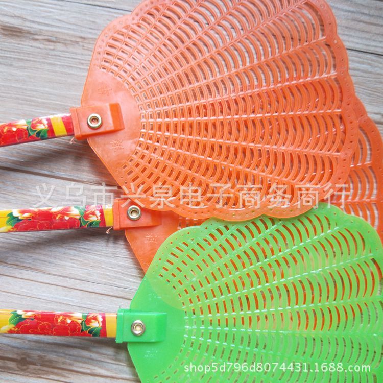 【 Zone 2-7 】 Shell fly swatter 20/ bundle 1000/ piece 1 yuan fly swatter Bamboo long-handled fly swatter brand new material fly swatter long-pole fly and mosquito swatter 1 yuan small general merchandise wholesale pic 2