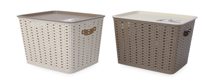 Cestas de almacenamiento de plástico cocina baño escritorio cestas de almacenamiento cesta de almacenamiento cesta de almacenamiento cesta de almacenamiento de varios cesta de almacenamiento de ropa sucia cubo de almacenamiento pic 9